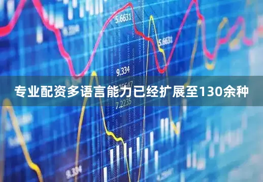 专业配资多语言能力已经扩展至130余种